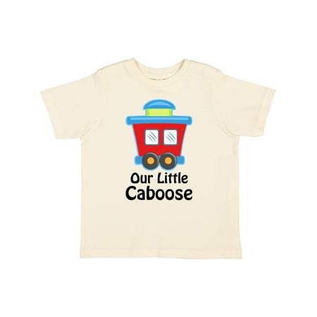 

Inktastic Train Our Little Caboose New Baby Gift Toddler Boy or Toddler Girl T-Shirt