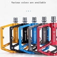 thumbnail image 3 of Compatible Avecgewage 3 Roulements Pédales de Vélo Ultra-Léger Anti-Dérapant Cnc Bmx, Bleu, 3 of 5