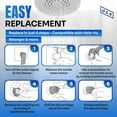 thumbnail image 4 of Belanger FC9AC010 Hain-Yo JH04BD Ceramic Plastic Faucet Cartridge, 4 of 7
