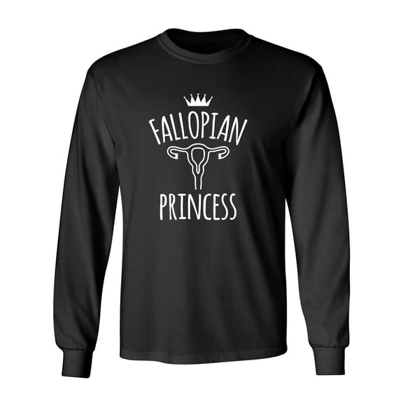 Fallopian Princess Adult Long Sleeve T-shirt