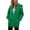 Green, variant on TKLPEHG Athletic Zip Up Jacket Women Long Hoodies for Women Fall Fashion Hooded Sweatshirts Coats Solid Comfy Jackets with Pockets (Dark Gray,L)