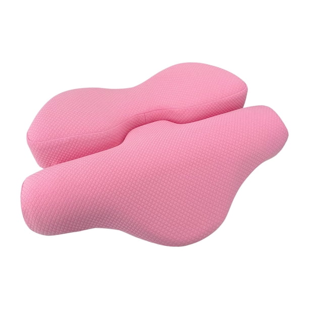 Almohada ergonómica de espuma viscoelástica cervical, almohada para cama de dormir para lado, espalda, estómago, durmiente, regalos para mamá y papá Soledad Almohada de cuello