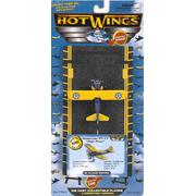 Hot Wings Stearman PT-17 High Flyer Diecast Collectible Plane with Connectible Runway #1 Seller in Aviation Museums Nationwide