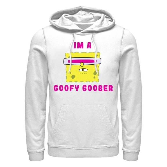 Men's SpongeBob SquarePants I'm A Goofy Goober Pull Over Hoodie