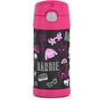 thumbnail image 1 of Bouteille isolée à pression de 12 Oz avec paille Funtainer de Thermos, Barbie, 1 of 3