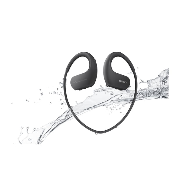 Sony Walkman NW-WS413 - Headband headphones - 4 GB - black