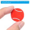 thumbnail image 4 of Uxcell Tennis Racket Vibration Dampener, 8 Pack Racquet Shock Absorber, Red, 4 of 6