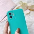thumbnail image 6 of for iPhone 12 Pro Max Case Glitter Bling Cute Women Girl Phone Case Soft Twinkle Sparkly Protective Case for iPhone 12 Pro Max -Green, 6 of 14