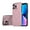 Rose Gold, variant on For Apple iPhone 13 Pro Max (6.7") Hybrid MagSafe Compatible Wireless Charging, Full Camera Protection & Stand Case Cover fit iPhone 13 Pro Max - Purple