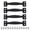 Black, variant on Tibvox 4pcs Antique Style Cabinet Pulls Easy Grip Cabinet Handles for Outdoor Kitchens