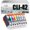 1 set, variant on CLI-42 CLI42 14 ML Ink Cartridges, Compatible for Canon PRO-100 PRO100 Printers【High Print Volume with Chip】