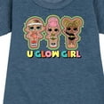 thumbnail image 3 of LOL Surprise! Dolls - U Glow Girl - Girl Group - Toddler & Youth Girls Fleece Dress, 3 of 5