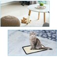 thumbnail image 5 of Waxgamo 2-Pack Cat Scratching Mat, Natural Sisal Cat Scratch Pad, 11.8"x15.8" Furniture Protector for Sofa & Carpet, Reversible Cat Scratcher Mat with Velcro and Twist Nails, 5 of 9