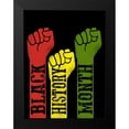 thumbnail image 2 of Prime, Marcus 19x24 Black Modern Framed Museum Art Print Titled - Proudful Fist, 2 of 5