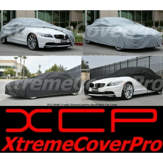 Weatherproof Car Cover For BMW Z4 2009-2016 - 5L Outdoor and Indoor -  Protect From Rain, Snow, Hail, UV Rays, Sun + More - Fleece Lining -  Includes Anti-Theft Cable Lock, Bag
