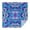 Purple Ethnic Mandala, variant on Purple Pioneer Flower and Paisley Pattern Square Tablecloth,Waterproof Square Table Cover,Wipeable Spillproof Washable Table Cover for Home Kitchen Party Decor 42"X42"(107x107cm)