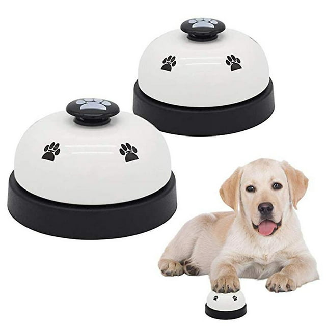 Pet Potty Training Bell Dog Training Bell Clear Ring Pet Tool with Non Slip Base