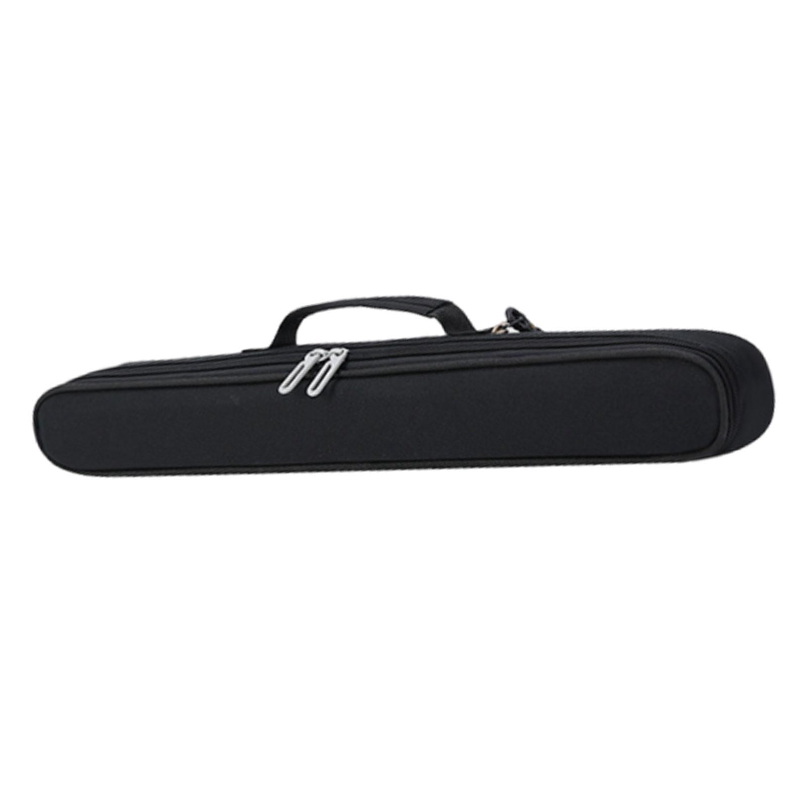 LeeQinersw Flute Carrying Case Carrying Pouch Gift Lightweight Bamboo Flute Storage Bag Black