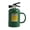 Green, variant on Homelife Coffee Cups Ceramic Tea Cup Flame Extinguisher Shaped Mug with Lid Spoon 400ml Hot Cold Drinks Milk Juice Beverage Mug Office Home Travel Gifts