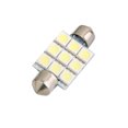 thumbnail image 2 of Interior del coche Dome 5050/ 3528 SMD LED Festoon Bulb Lámpara de luz de mapa 31/36/39/ 42mm Macarena none, 2 of 5