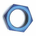 thumbnail image 3 of SpeedFX Nut 560831 Bulkhead Nut; -8AN; Anodized; Blue; Aluminum; Set Of 2, 3 of 4