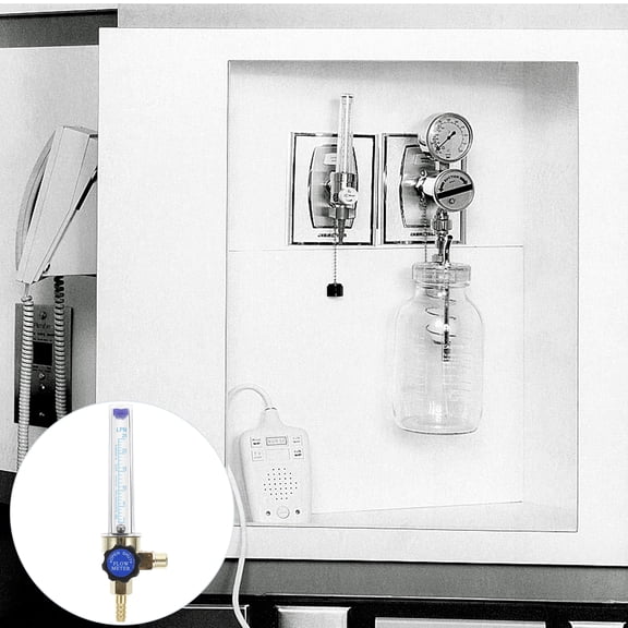 ifundom Argon Gas Regulator with Hose for Welding Machines - Complete Welding Accessory Kit for Precise Gas , 1 Set