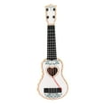thumbnail image 1 of Ukelele de juguete para niños, 4 cuerdas, ideal para aprender a rasguear y perfecto para fiestas infantiles., 1 of 8