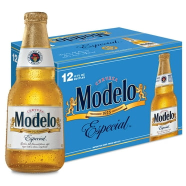 Modelo Especial Mexican Lager Import Beer, 12 Pack 12 fl. oz. Bottles, 4.4% ABV