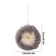 thumbnail image 3 of Esponja de baño con forma de flor de caracola, doble capa de malla, lufa | Exfoliante corporal suave con gancho para colgar | Limpieza suave de la piel para usar en la ducha y el baño en casa., 3 of 6