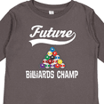 thumbnail image 4 of Inktastic Future Billiards Champ Boys or Girls Long Sleeve Toddler T-Shirt, 4 of 5