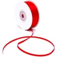 thumbnail image 1 of LAICAIW Red Ribbon-Solid Color Satin Ribbon,1/8 inch x 100 Yards Double Face Gift Ribbon for Crafts, 1 of 4