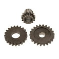 thumbnail image 2 of 3x Pinion Sprocket Gear 150cc 200cc Motorcycle Quad Scooters, Double Gear 6T + 13T / 18T + 21T + Single Gear 21T, 2 of 6