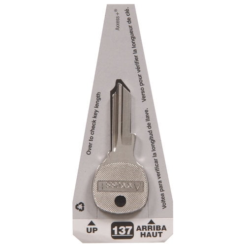 Axxess+ 137 Padlock Key Blank