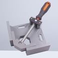 thumbnail image 3 of TUIBELYN 90 Degree Right Angle Clamp for Woodworking Single Handle 2- Fixture Clamp Adjustable Aluminum Alloy Corner Vise for Drilling Furniture Installing Woodwork Framing, 3 of 8