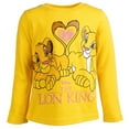 thumbnail image 2 of Disney Lion King Simba Nala Toddler Girls 2 Pack Long Sleeve T-Shirts Toddler to Big Kid, 2 of 5