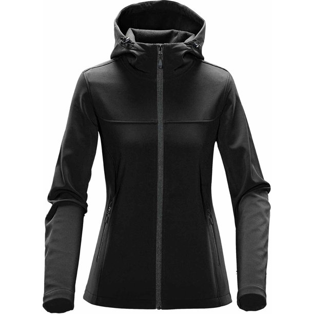 Stormtech - Chaqueta Softshell Orbiter para Mujer (Negro, Delfín) Stormtech UTRW8092_blackdolphin