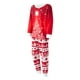 thumbnail image 4 of Pijama navideño familiar a juego de reno Fiomva, talla bebé, niño y adulto., 4 of 8