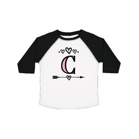 

Inktastic Letter C Monogram Tribal Arrow Gift Toddler Toddler Girl T-Shirt
