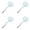 Sky Blue 4 Packs, variant on Kitchen Scissor Tongs With Comfortable Grip Heavy Duty Stainless Steel Scissor Cooking Tongs (blue)
