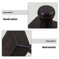 thumbnail image 6 of SEWCHICS Black Wood Edge Burnisher Craft Tool for Professional Leatherworking, 1 Piece Hand Tool, 6 of 8