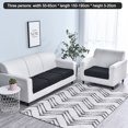 thumbnail image 1 of CAROOTU Solid Color Thicken Elastic Sofa Seat Cushion Cover Furniture Protector Corn, 1 of 5