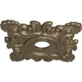 thumbnail image 3 of Ekena Millwork 18"W x 18"H x 3 1/4"ID x 1 1/2"P Crawley Ceiling Medallion (Fits Canopies up to 6 3/4"), Hand-Painted Warm Silver, 3 of 5