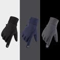 thumbnail image 3 of Men Winter Gloves Waterproof: Windproof Cold Weather Gloves Touch Screen Gloves, 3 of 9