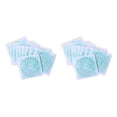 thumbnail image 1 of Colector de pelo Injueey 10 Uds. antibloqueo para drenaje de suelo tapón filtro baño cocina ducha suministros Verde 2piezas, 1 of 6