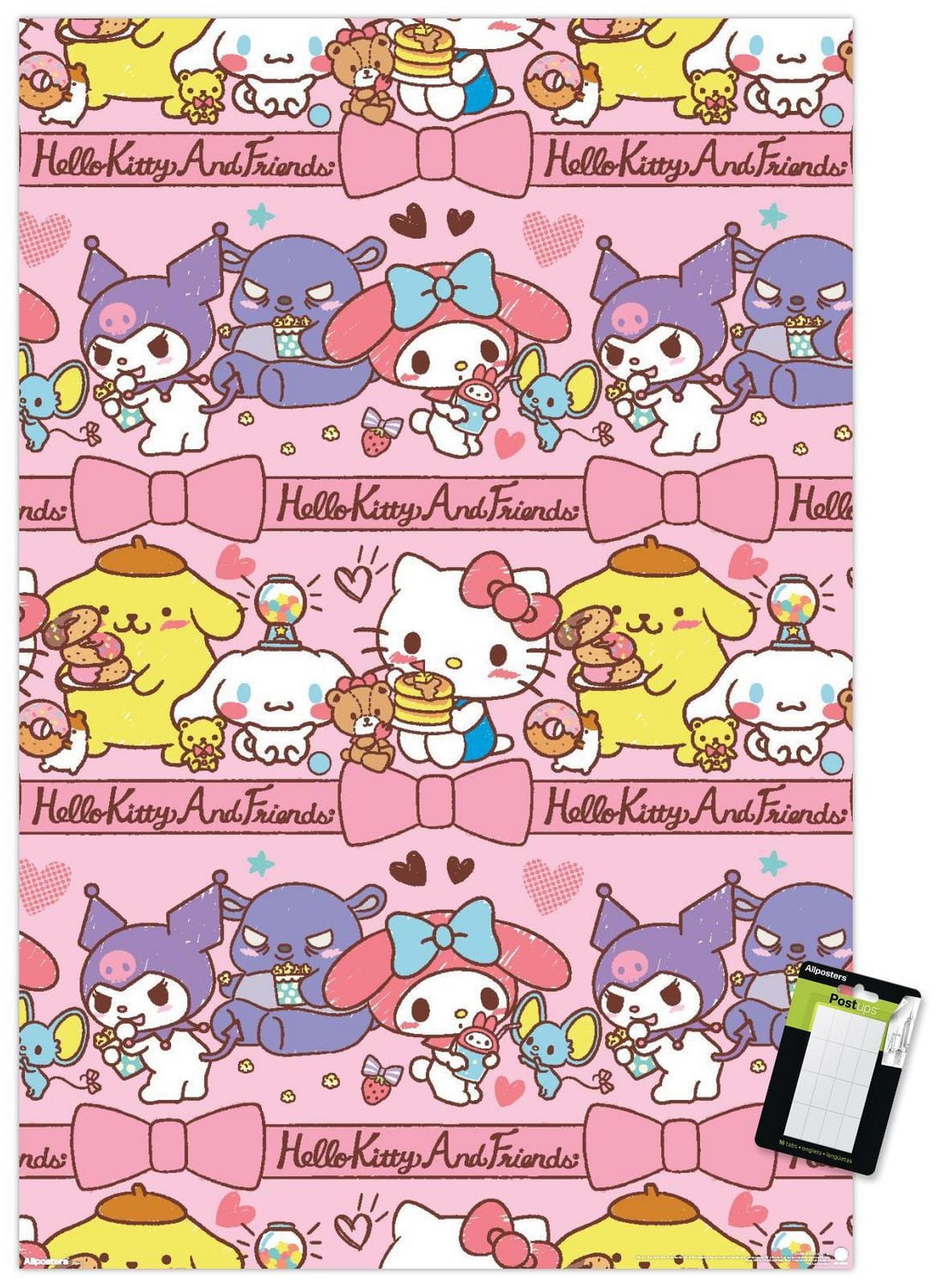 Hello Kitty et ses amis : 25 heures de goûter - Collage