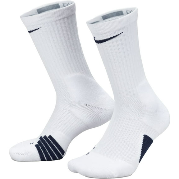 Nike Elite Basketball Crew Socks (Navy, M)