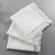 thumbnail image 4 of 5 Unidades Pañuelo de Algodón Blanco con Encaje para Mujer Colcomx, 4 of 8