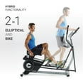 thumbnail image 4 of ProForm 2-in-1 Elliptical & Recumbent Bike Hybrid Trainer Home Exercise Machine, 4 of 27