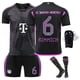thumbnail image 1 of 2324 Camiseta de fútbol visitante del Bayern No. 9 Kane 10 Sane 25 Muller 3 Jin Minzai camiseta para niños y adultos transfronterizos6to calcetines+equipo de protección, 1 of 1