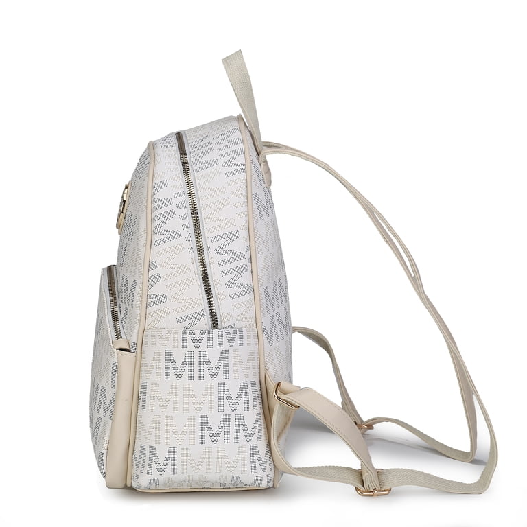 Elegant Gray and Tan Women\'s Backpack Amazon.com | Chase Chic Corduroy Women Backpack, Cute  main image 2